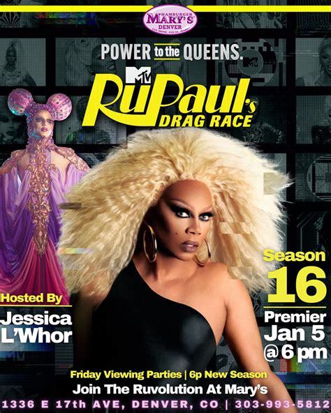 Rupauls Drag Race Viewing Party Jessica L Whor