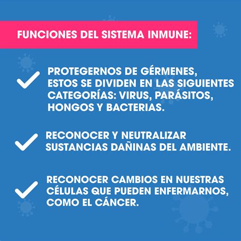 Función Del Sistema Inmunológico