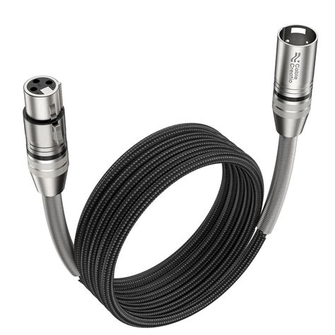 CableCreation Xlr Cable 6Ft Microphone Cables Xlr Male To Female Heavy