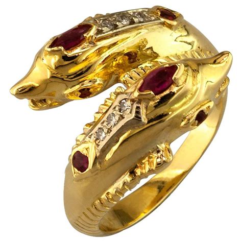 Georgios Collections Karat Yellow Gold Diamond And Ruby Wide Band