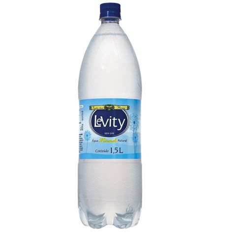 Agua Levity Mineral Natural Garrafa L Vanadio Pack Unidades