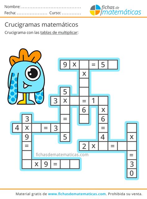 Crucigramas Matematicos Descarga Pasatiempos Con Numeros Pdf Themeloader