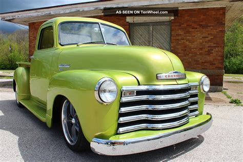 1949 Chevy Truck Rat Hot Rod Streetrod 49 50 51 52 53 Chevrolet Pickup