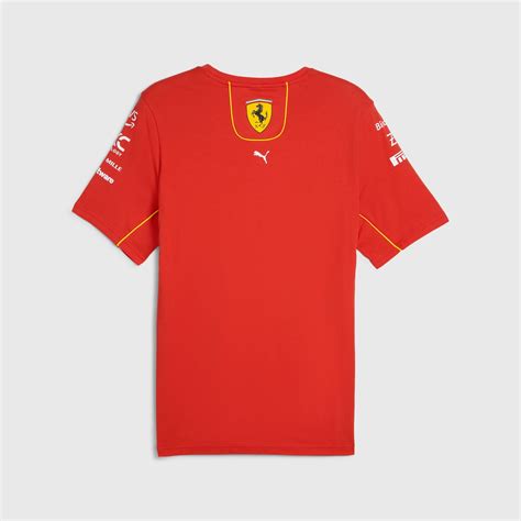 2024 Team T Shirt Scuderia Ferrari F1 Fuel For Fans