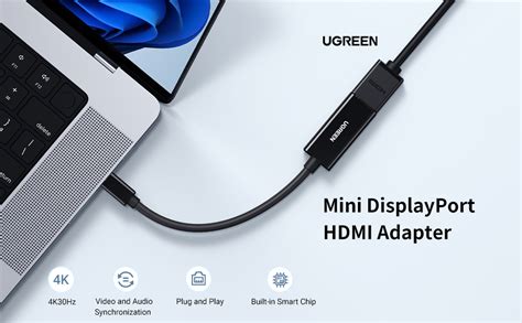 Amazon UGREEN Mini DisplayPort To HDMI Adapter Thunderbolt 2 0 4K