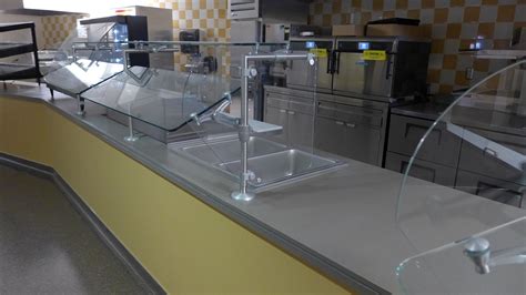 Corian Serene Sage Is Featured In The New Foodcourt At Slccs Center