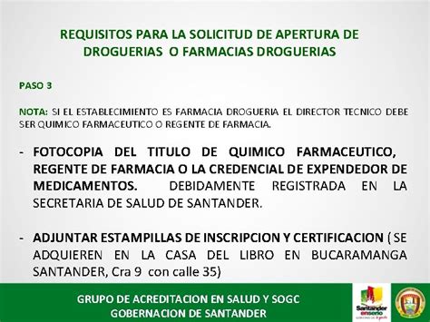 Requisitos Para La Solicitud De Apertura De Funcionamiento