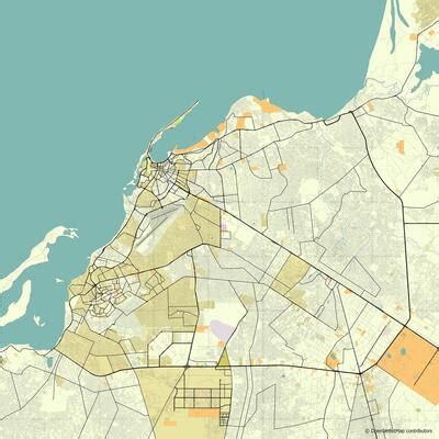 Dubai City Map Vector Art, Icons, and Graphics for Free Download