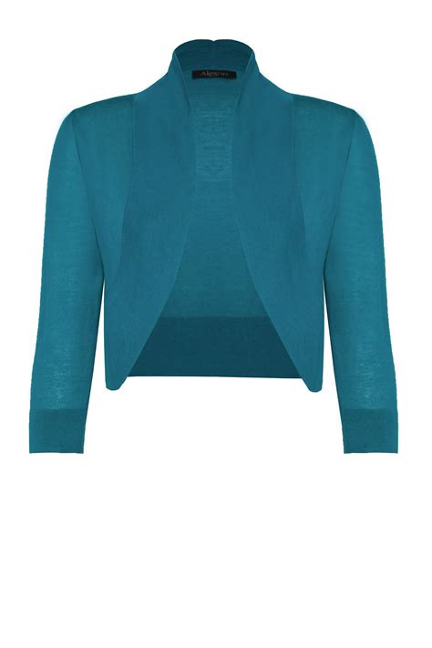 Alexon Fine Knit Bolero In Blue Lyst