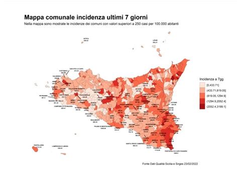 Sicilia Covid Bollettino Settimanale Curva Dei Contagi In Calo Per