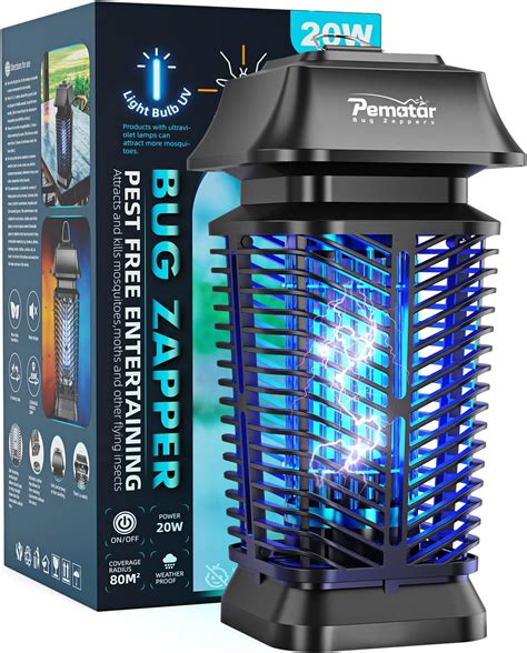 Amazon Bug Zapper Outdoor Electric Mosquito Zapper Indoor 20W