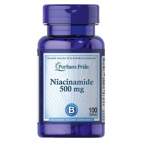 Puritan S Pride Niacinamid Niacin Mg Tablet Akcijska Cena