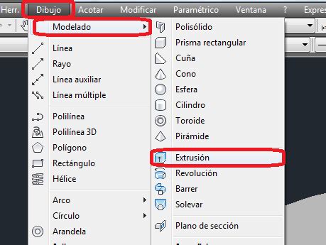 Crear objetos 3D en AUTOCAD mediante extrusión AYTUTO Blog