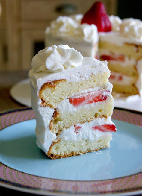 Strawberry Chiffon Layer Cake Lady Of The Ladle