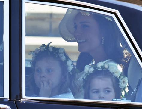 Kate Middletons Mom Moments At The Royal Wedding 2018 Popsugar