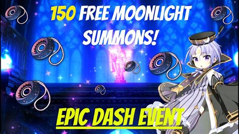 Epic Seven Epic Dash Free Moonlight Summons Covenant Summonings