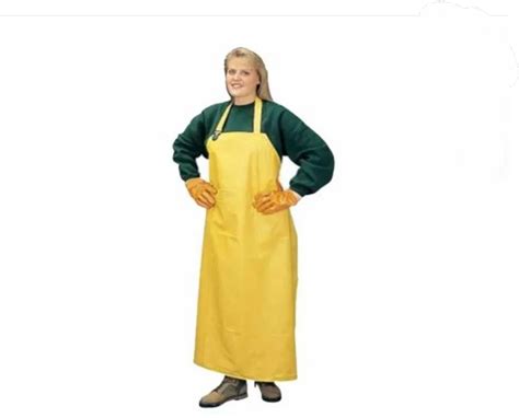 Yellow Pvc Safety Apron For Laboratory At Rs 55piece In Chennai Id