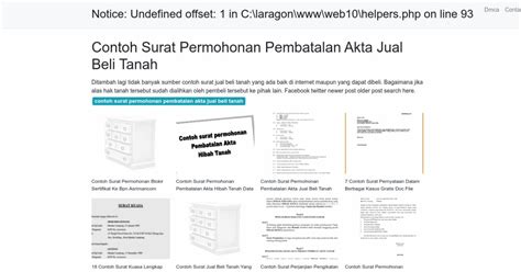 Contoh Surat Permohonan Pembatalan Akta Jual Beli Tanah