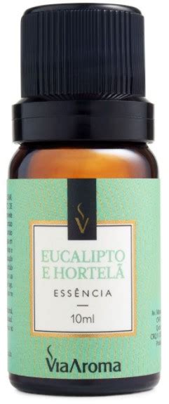 ESSÊNCIA CLÁSSICA EUCALIPTO E HORTELÃ 10ML VIA AROMA Misstética