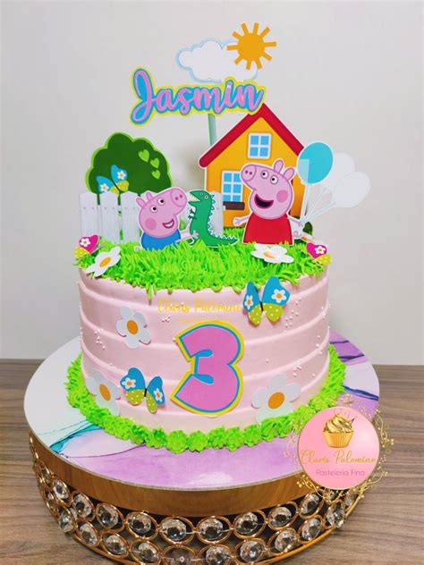 Exclusive Peppa Pig Theme Cake Artofit