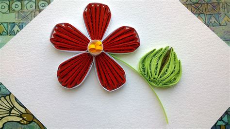 Simple Paper Quilling Flower Designs Best Flower Site