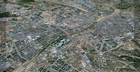 Chifeng Inner Mongolia City China 3d Model 35km By 3dstudio