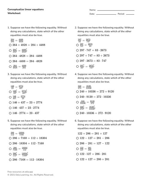 Practice Expanding Linear Expressions 2 Worksheet Worksheets Library