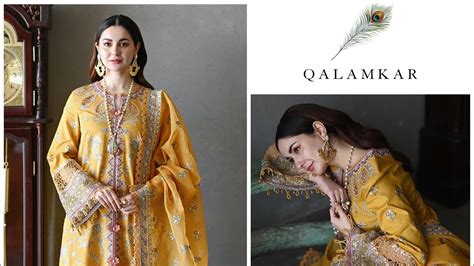 Qalamkar Luxury Lawn Meral Safa Stores Price Rs 8500 YouTube