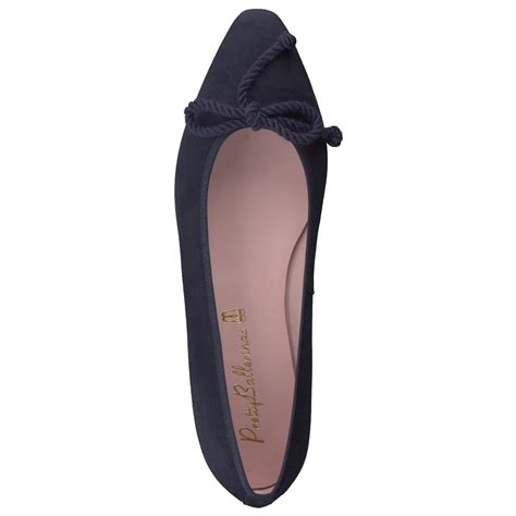 Pretty Ballerinas Damen Ballerina In Dunkelblau Kaufen Zumnorde Online Shop