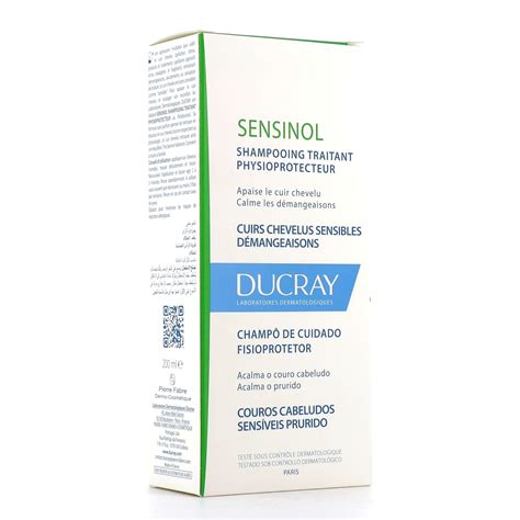 Shampooing Traitant Physioprotecteur Sensinol Ducray Cuir Chevelu