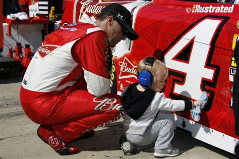 Keelan Makes Sure The No 4 Car Of Stewart Haas Racing Is Good To Go