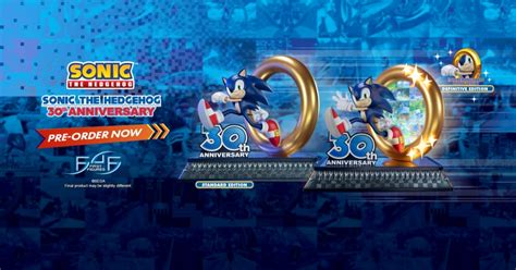 Sonic The Hedgehog Sonic 30th Anniversary
