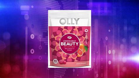 Olly Undeniable Beauty Gummy For Hair Skin Nails Biotin Vitamin C