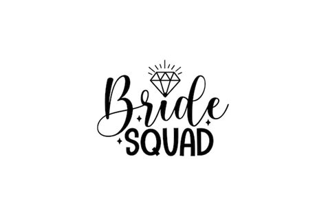 Premium Vector | Bride Squad