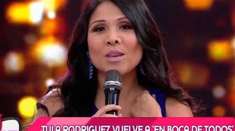 Tula Rodríguez Vuelve A La Conducción Y Envía Tierno Mensaje A Javier