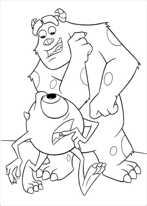 Descubrir Imagen Monster Inc Dibujos Para Colorear Viaterra Mx