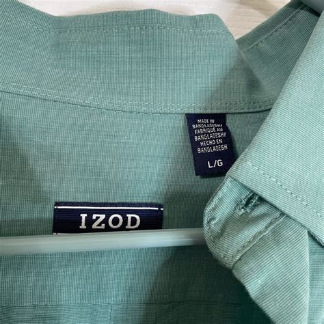Izod Shirts Izod Mens Essential Poplin Button Down Ls Shirt In