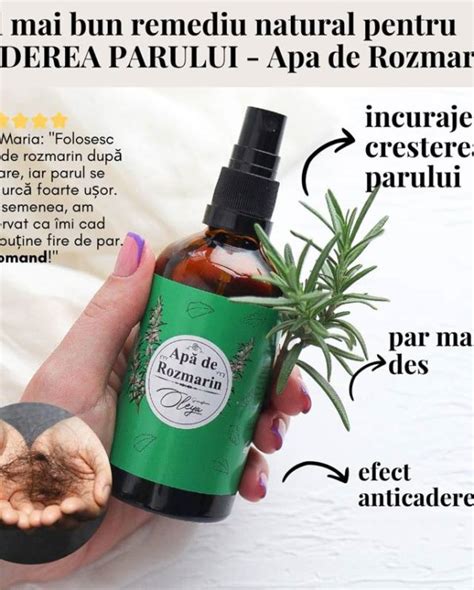 Apa De Rozmarin Naturală Hidrolat De Rozmarin Ape Florale Naturale