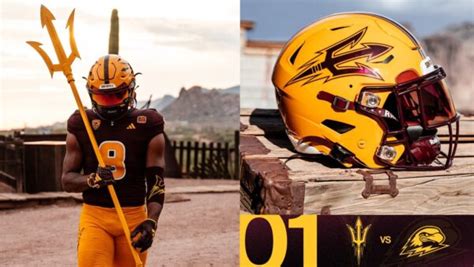 Asu Football Wearing Traditional Uniforms Against Southern Utah