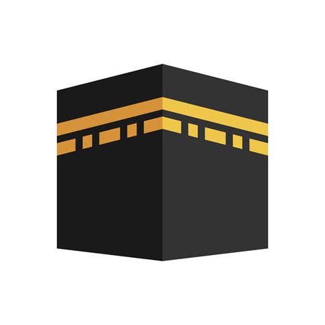 icône kaaba isolée sur fond blanc 15397436 Art vectoriel chez Vecteezy