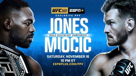 UFC 309 Live Results Jon Jones Vs Stipe Miocic F4W WON