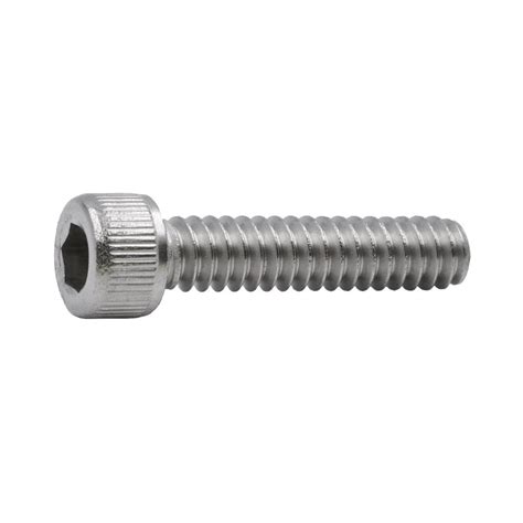 Everbilt 1/4 in.-20 x 1 in. Hex Socket Head Stainless Steel Socket Cap Screw-805328 - The Home Depot