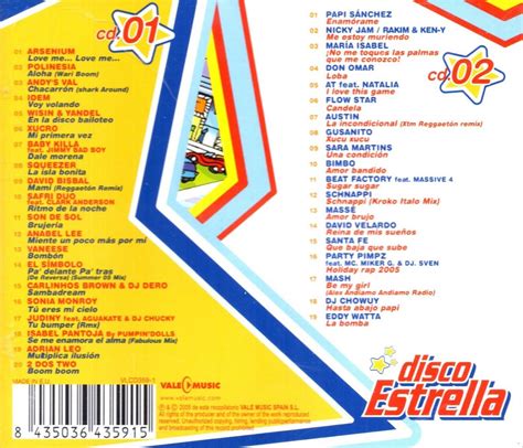 Disco Estrella Vol Cd S Vale Music Ellodance