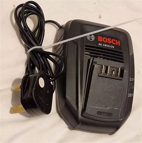 CARGADOR DE BATERÍA Bosch Power For All 18v Li Ion AL 1815 CV funciona