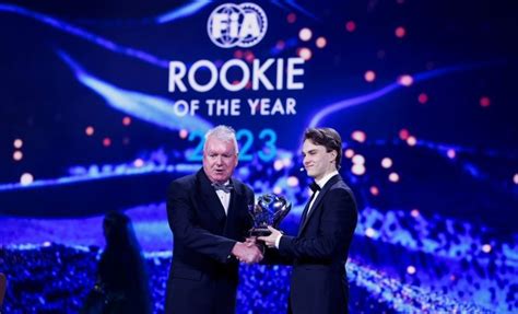 FIA Prize Giving 2023 È Piastri il Rookie of the Year