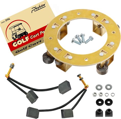 Amazon Roykaw Golf Cart Adc Motor Brushes And Holder Plate Kit