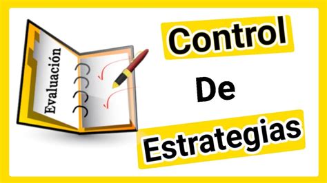 EVALUACIÓN y CONTROL de ESTRATEGIAS YouTube