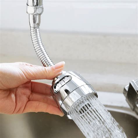 Pinkiou Kitchen Sink Faucet Sprayer Attachment 360° Rotatable Extender