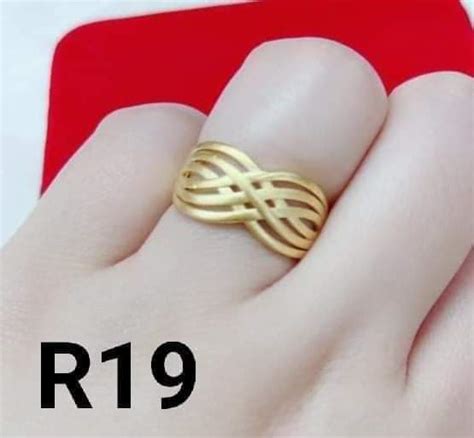 Pure K Saudi Gold Ring Pure Real Lifetime Use Non Faded Lazada Ph