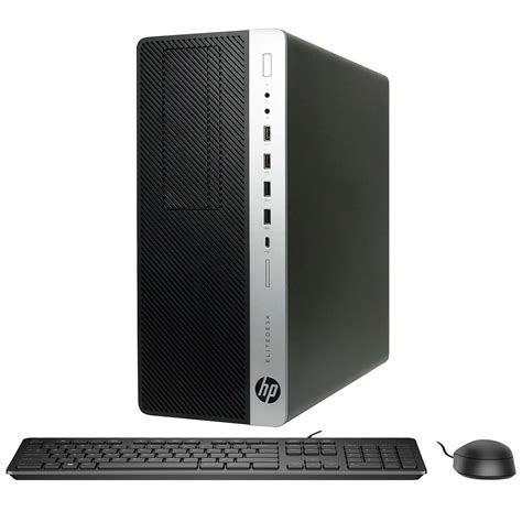 HP EliteDesk 800 G4 Tower Desktop Computer GeForce RTX 3050 6GB Intel